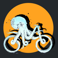 Octopus Bike Crewneck Sweatshirt | Artistshot