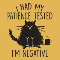 I Had My Patience Tested I'm Negative Funny Cat Vintage Hoodie And Short Set | Artistshot