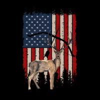 American Deer Hunting Bow Hunter Flag Lightweight Hoodie | Artistshot