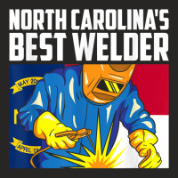 North Carolina's Best Welder Ironworker Ironsmith Welding T Shirt Ladies Fitted T-shirt | Artistshot