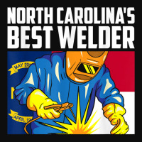 North Carolina's Best Welder Ironworker Ironsmith Welding T Shirt Crop Top | Artistshot