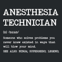 Anesthesia Technician - Definition Design Crewneck Sweatshirt | Artistshot