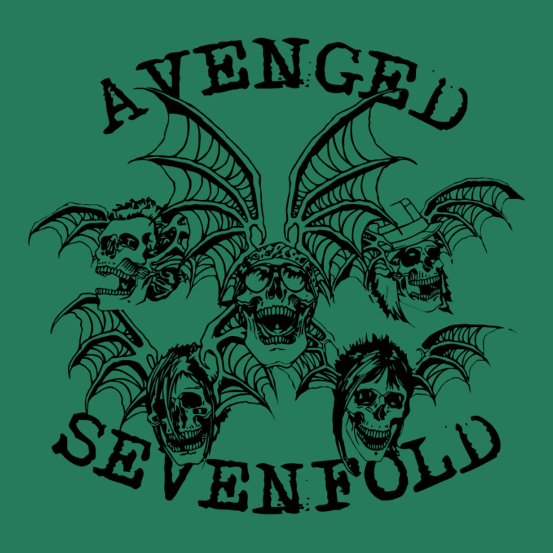 Avenged Black Skullheads Sevenfold T-shirt | Artistshot