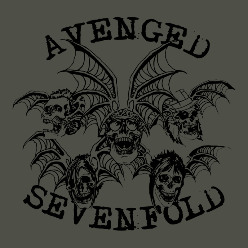 Avenged Black Skullheads Sevenfold Fleece Short | Artistshot