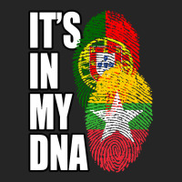 Burmese And Portuguese Mix Heritage Dna Flag Unisex Hoodie | Artistshot