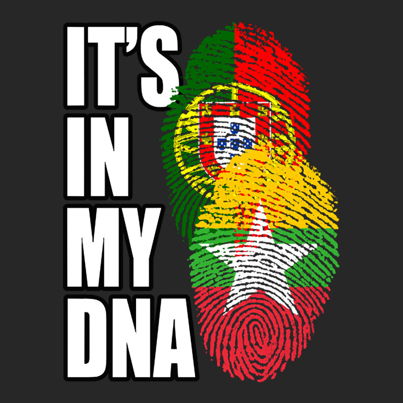 Burmese And Portuguese Mix Heritage Dna Flag Men's T-shirt Pajama Set by denverhumans58 | Artistshot