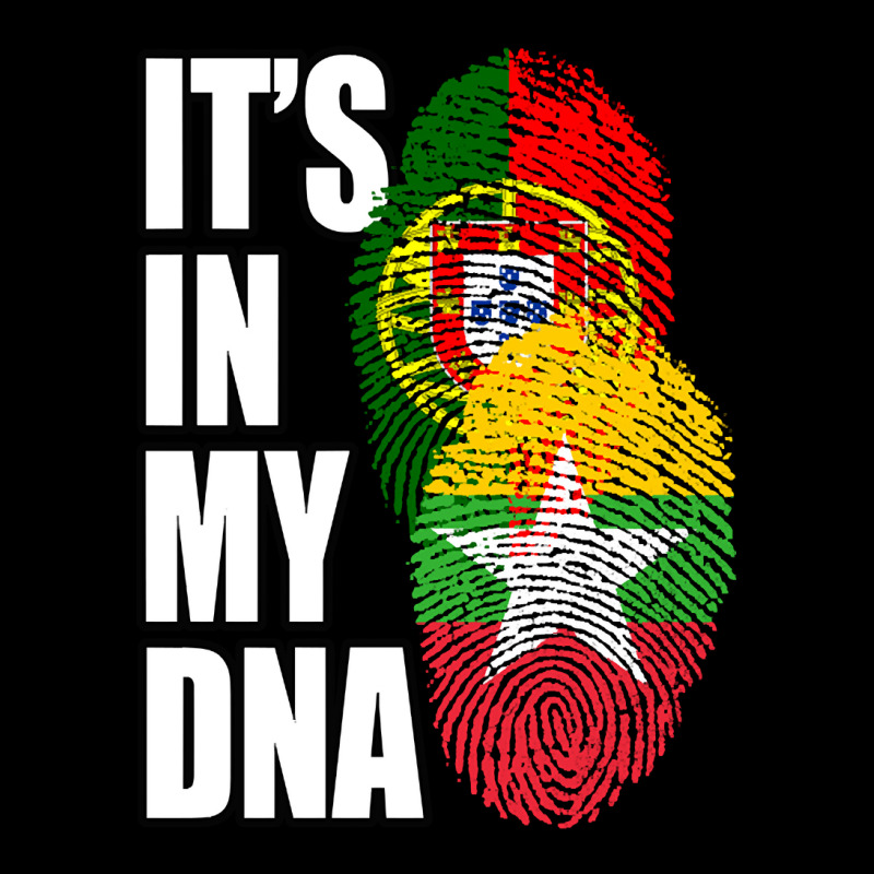 Burmese And Portuguese Mix Heritage Dna Flag Long Sleeve Shirts by denverhumans58 | Artistshot