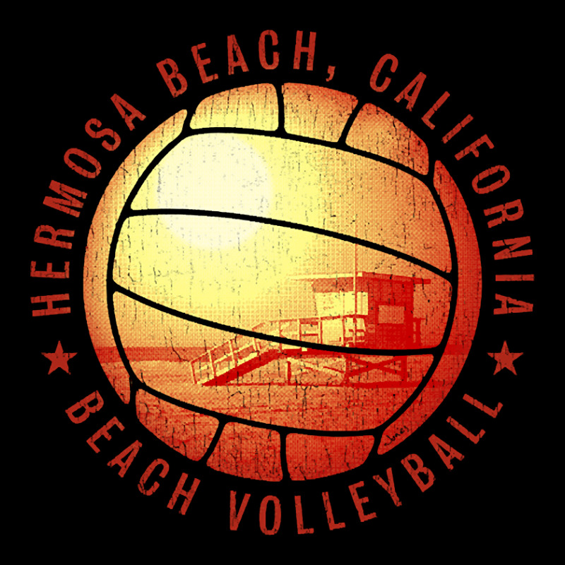 Beach Volleyball - Hermosa Beach Pocket T-shirt | Artistshot