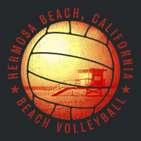 Beach Volleyball - Hermosa Beach Crewneck Sweatshirt | Artistshot