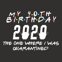 40th Birthday The One Where I Was Quarantined Champion Hoodie | Artistshot