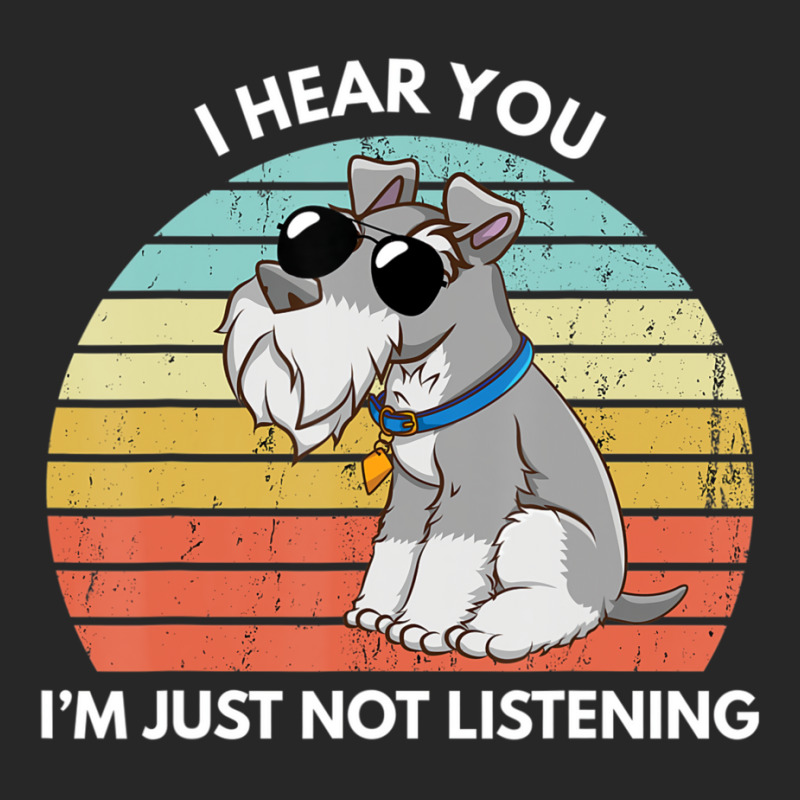 I Hear You I'm Just Not Listening   Miniature Schnauzer Lover Men's T-shirt Pajama Set by fanteeseylas | Artistshot