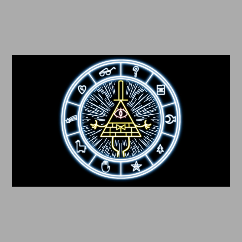 Gravity Falls Bill Cipher Wheel Poster Summer T-Shirt by roccionsteeleys | Artistshot