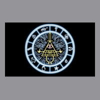 Gravity Falls Bill Cipher Wheel Poster Summer 3/4 Sleeve Shirt | Artistshot