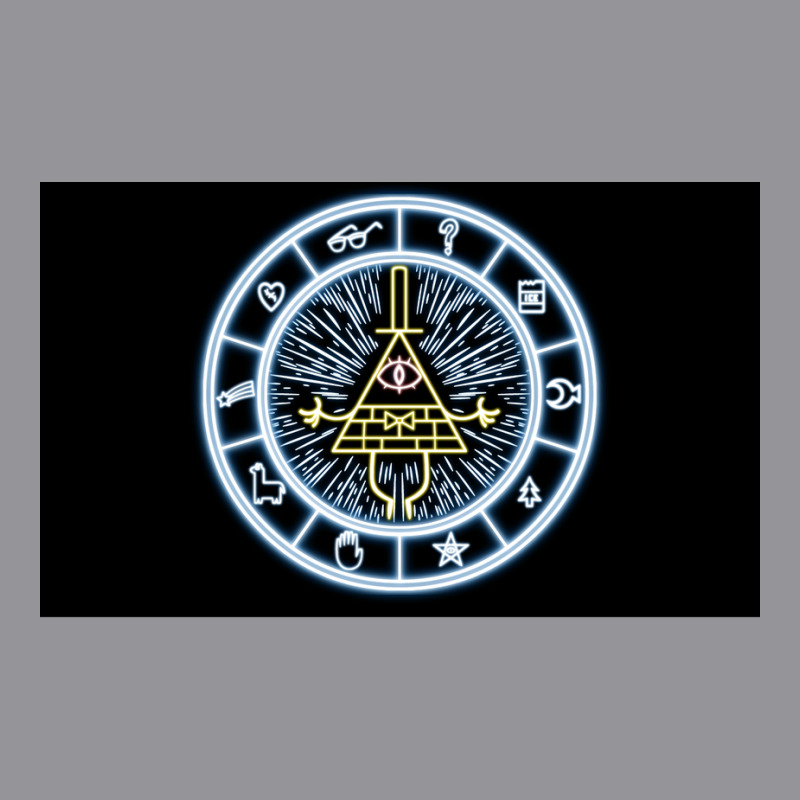 Gravity Falls Bill Cipher Wheel Poster Summer 3/4 Sleeve Shirt by roccionsteeleys | Artistshot