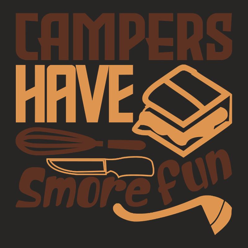 Campers Have Smor Fun Camper Gift Ladies Fitted T-Shirt by venbytumny | Artistshot