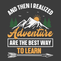 Camping Design And Then I Realized Adventure Are The Best Way To Learn Men's Polo Shirt | Artistshot