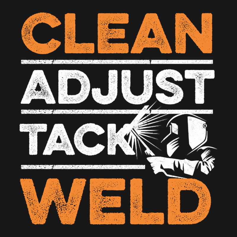 Clean - Adjust - Tack - Weld Quote For A Welding Specialist Flannel Shirt by dealgummy642 | Artistshot