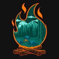 Campfire Adventure Camping Front Car Mat | Artistshot