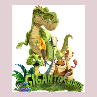 Gigantosaurus Giganto Amp 4 Kid Dinos Gigantosaurus Poster Red Ladies Fitted T-shirt | Artistshot