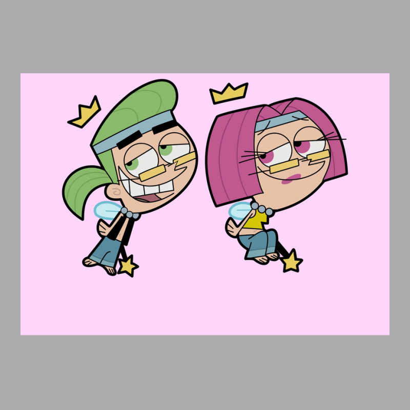 Hippie Cosmo And Wanda Poster Girl T-shirt | Artistshot