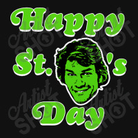 Happy St Patrick Swayzes Day Silver Rectangle Keychain | Artistshot