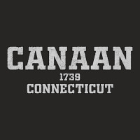 Canaan Connecticut Ladies Fitted T-shirt | Artistshot