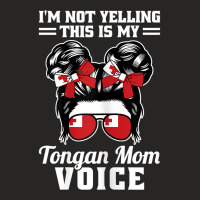 Womens I'm Not Yelling I'm Tongan Mom Voice Tonga T Shirt Ladies Fitted T-shirt | Artistshot