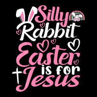 Silly Rabbit Easter Is For Jesus V-neck Tee | Artistshot