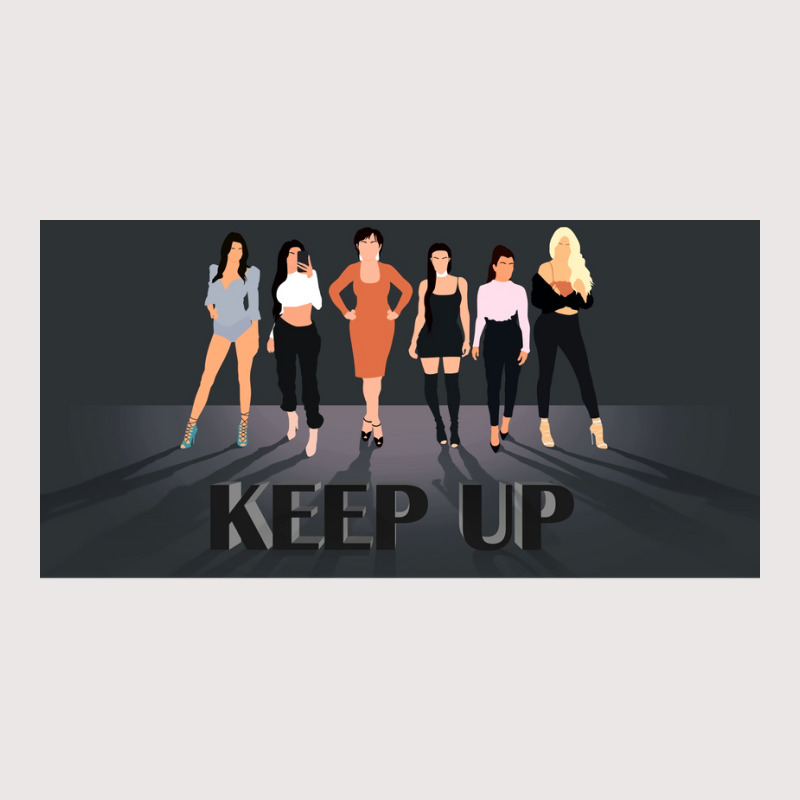 Keep Up Poster Aesthetic Pocket T-shirt | Artistshot