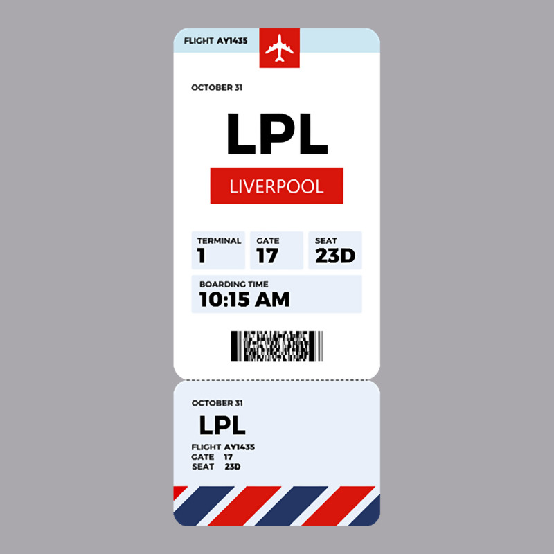 Liverpool Boarding Pass Youth 3/4 Sleeve | Artistshot