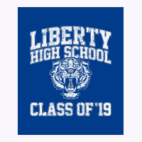 Lhs Class Of 19 Poster Aesthetic Tank Top | Artistshot