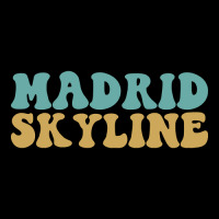 Madrid Skyline Baby Tee | Artistshot