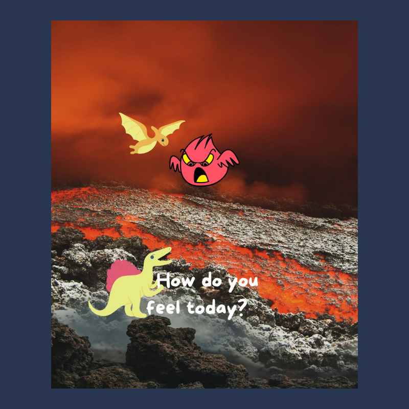 How Do You Feel Today Poster Tumblr Men Denim Jacket by gavrikashten0 | Artistshot