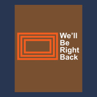 The Eric Andre Show Wex27ll Be Right Back Shirt Poster Trending Ladies Denim Jacket | Artistshot