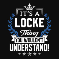 Locke Name - Locke Thing Name You Wouldn't Understand Crop Top | Artistshot