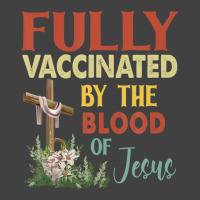 Fully Vaccinated By The Blood Of Jesus Christian Faith Cross Vintage T-shirt | Artistshot