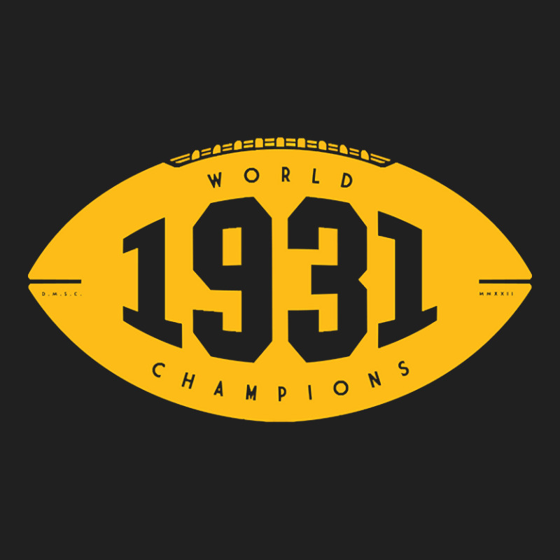 1931 World Champions - Packers (yellow) Ladies Polo Shirt by fumbledeafness270 | Artistshot