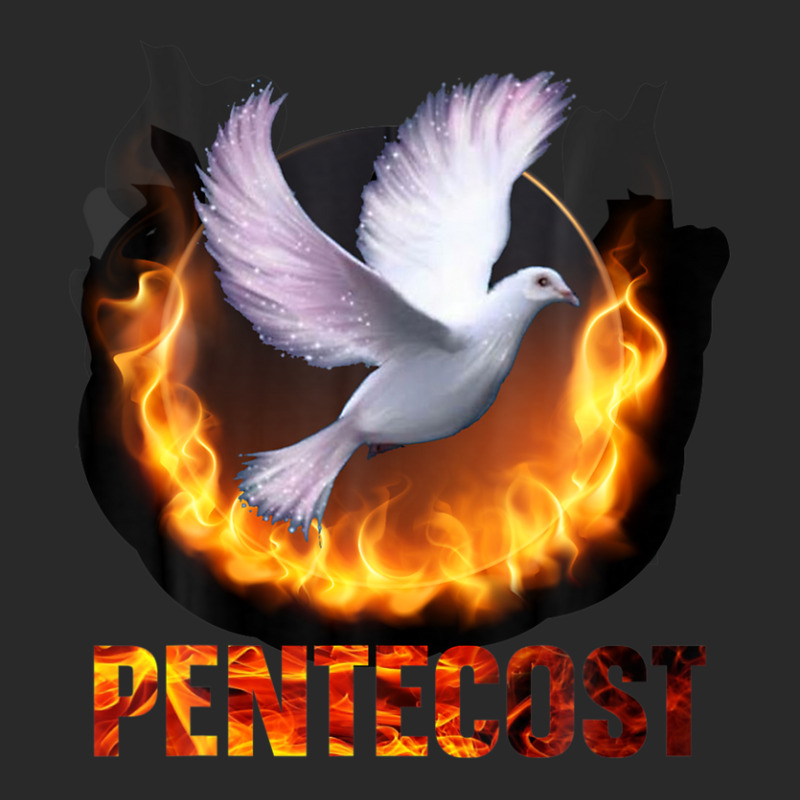 Pentecost Doves Fire Flame Holy Spirit Catholic Printed Hat | Artistshot