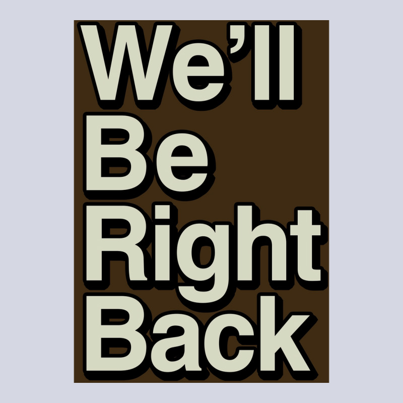 The Eric Andre Show Wex27ll Be Right Back Poster Fleece Short by roccionsteeleys | Artistshot