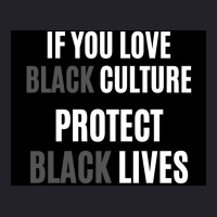 If You Love Black Culture Protect Black Lives Poster 70s Unisex Sherpa-lined Denim Jacket | Artistshot