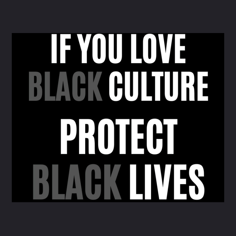 If You Love Black Culture Protect Black Lives Poster 70s Unisex Sherpa-Lined Denim Jacket by gavrikashten0 | Artistshot