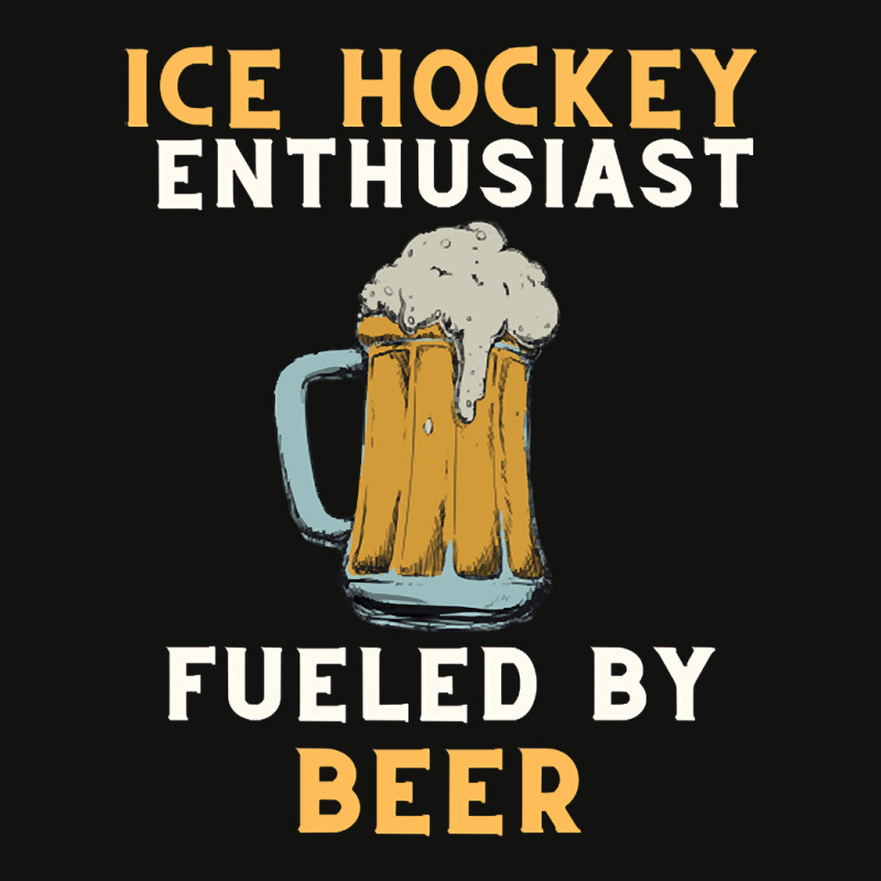 Beer Fueled Ice Hockey Scorecard Crop Tee by davidozoan | Artistshot