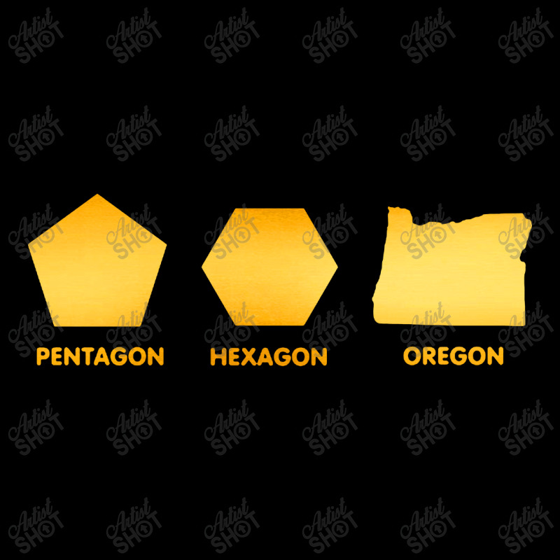 Pentagon Hexagon Oregon Women's V-Neck T-Shirt by Jovanka Tees | Artistshot