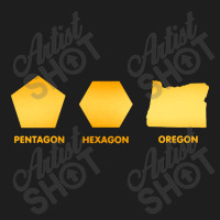 Pentagon Hexagon Oregon Classic T-shirt | Artistshot