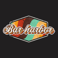 Bar Harbor City T-shirt | Artistshot