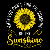 When You Cant Find The Sunshine Be The Sunshine T Shirt Crew Socks | Artistshot