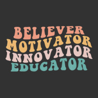 Believer Motivator Innovator Educator Teacher Back To School Baby Bodysuit | Artistshot