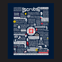 Wise Words Of Scrubs Poster Humor T-shirt | Artistshot