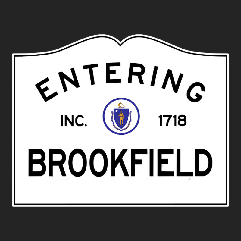 Brookfield Massachusetts Road Sign. 3/4 Sleeve Shirt | Artistshot