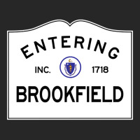 Brookfield Massachusetts Road Sign. Men's T-shirt Pajama Set | Artistshot